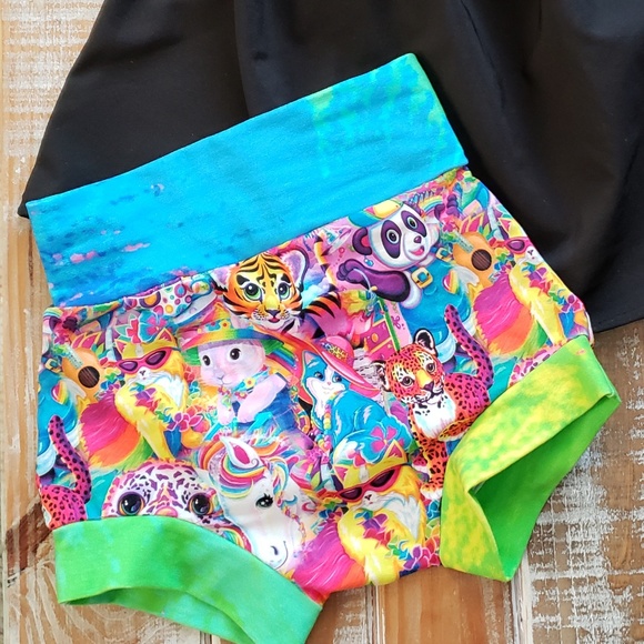 Boutique Lisa frank inspired handmade bummies - Picture 3 of 3